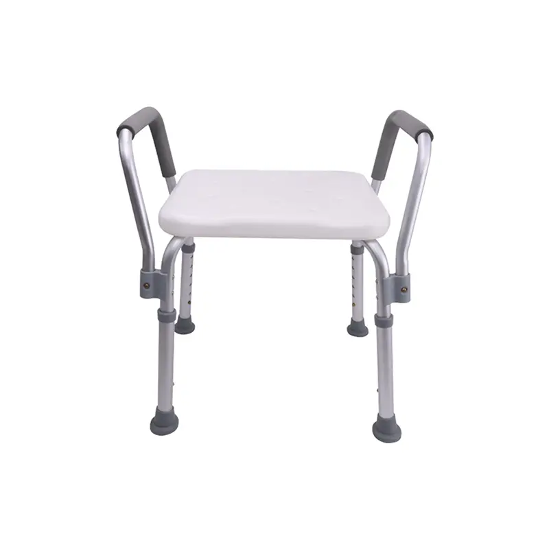 Tabouret de douche réglable antidérapant avec poignées de maintien Cascada