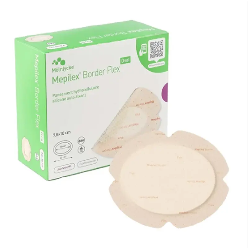 Mepilex Border Flex Oval 7,8 cm x10 cm XS 