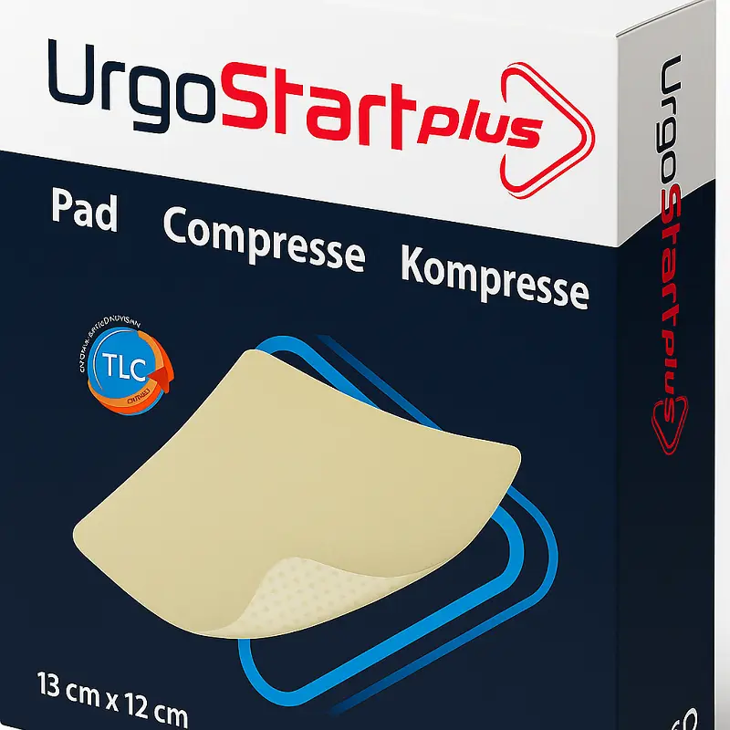 URGOSTART PLUS COMPRESSE DE 13 X 12 CM
