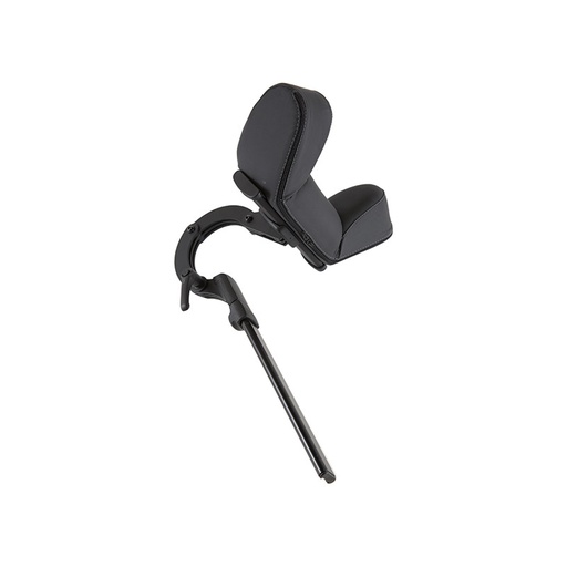 [2066] Headrest with lateral adjustment and adjustable earbugs