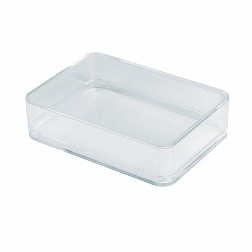 [762] Boîte à médicaments rectangulaire transparente