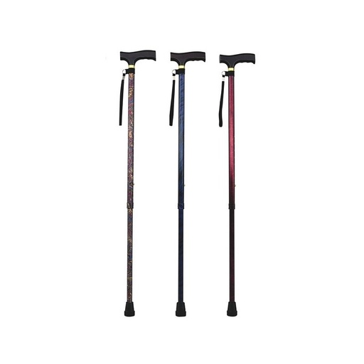 [7168] Fancy metal cane