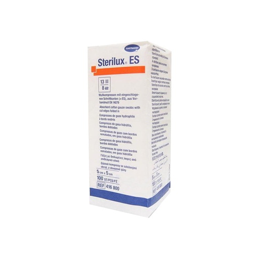 [416800] Non-sterile Sterilux ES Gauze Compresses 5 x 5 cm