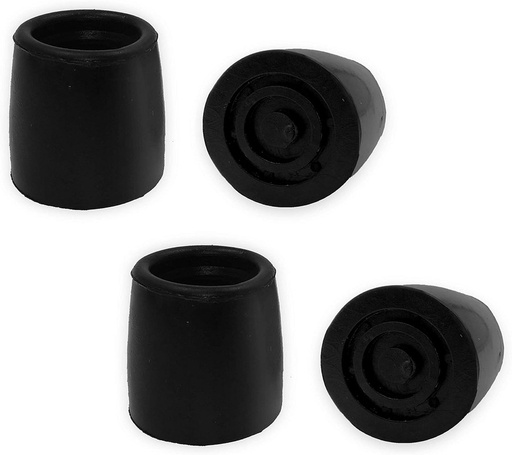 [4064] EMBOUT ROLLATOR UNIV 28MM NOIR