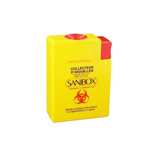 [3955] Collecteur Aiguilles SANIBOX MINI