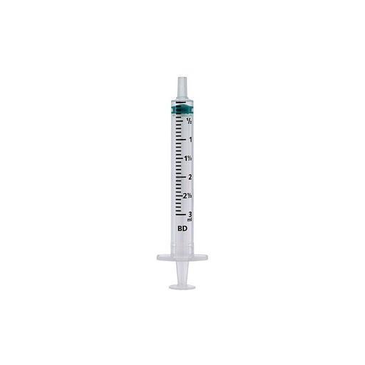 3 -room bd syringes - Box of 100