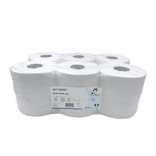 [H713POT] Essuie-Mains Maxi Dévidage Central - Lot de 6