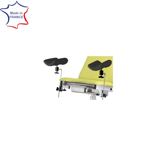 [ACC 964] Jeu de repose jambes sur rotule en mousse polyuréthane noire ACC 964