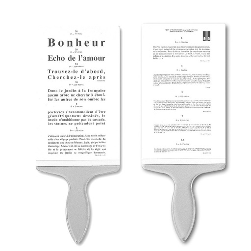 [3282000] Échelle de Parinaud Adulte