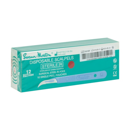 Sted sterile scalpel - Box of 10