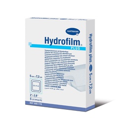 Pansement transparent avec compresse HYDROFILM PLUS - Boîte de 5