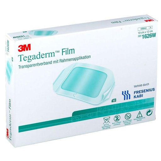 [1309543001] Pansement Stérile 3M TEGADERM FILM - 12x10CM - Boîte De 50