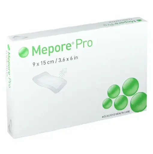 [671080] Mepore 9 cm x 15 cm (compresse : 4,5 cm x 10 cm)