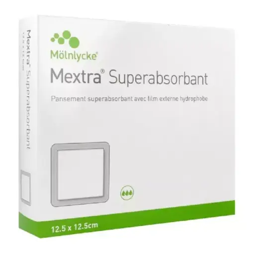 [610180] Mextra Superabsorbant 12,5 cm x 12,5 cm 