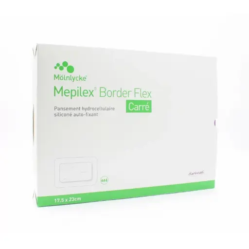 [595621] Mepilex Border Flex Carré 17,5 cm x 23 cm 