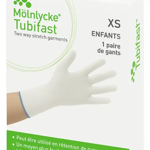 [5922] Tubifast Gloves with 2-Way Stretch Enfants XS 