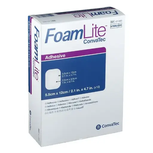 [421563] Foam Lite™ConvaTec - Taille 5,5 cm x 12 cm