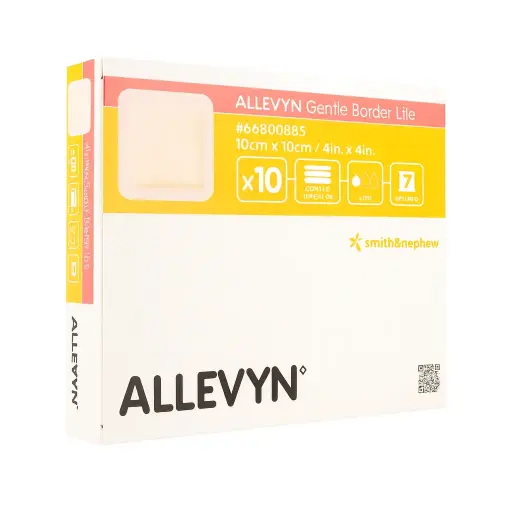 [66800835] Allevyn™ Gentle Border Lite - 10 x 10 cm