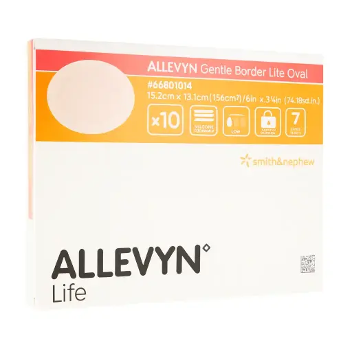 [66801014] ALLEVYN GENTLE BORDER LITE OVAL M