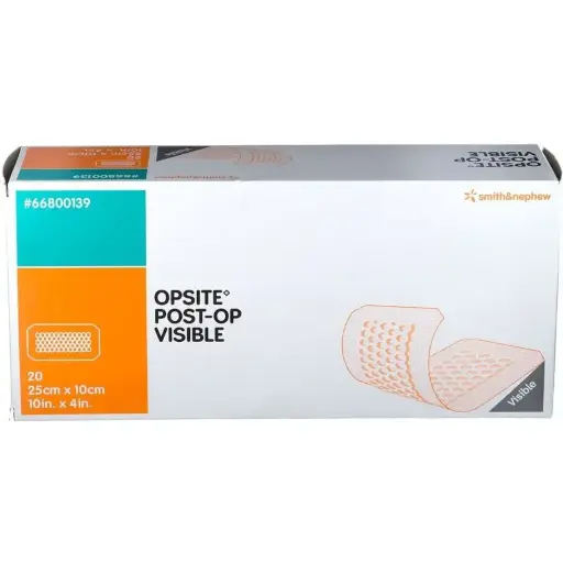 [66320803] OPSITE POST-OP 25cm x 10cm PH