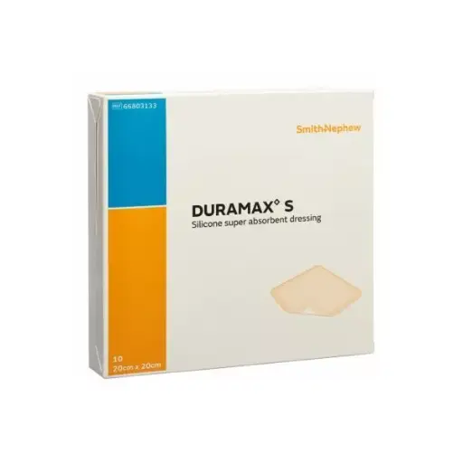 [66803133] DURAMAX S Sterile Silicone SAD 20cm x 20cm 