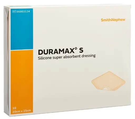 [66803134] DURAMAX S Sterile Silicone SAD 20cm x 25cm 