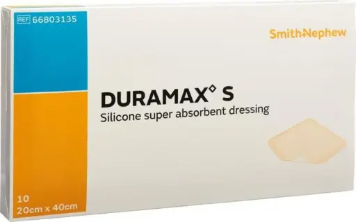 [66803135] DURAMAX S Sterile Silicone SAD 20cm x 40cm 