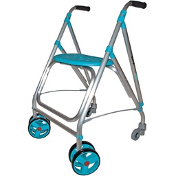 [826098] Déambulateur Rollator ARA-D plus turquoise