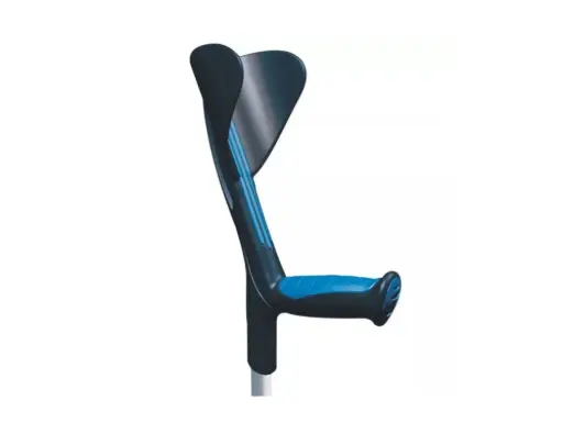 [200913] Canne Anglaise Advance Bleu Embout Articulé