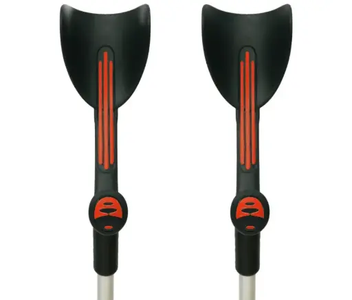 [200914] Canne anglaise Advance Rouge embout articulé