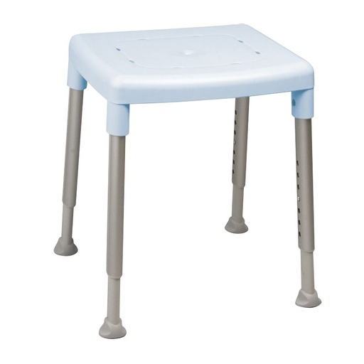 Blue smart shower stool