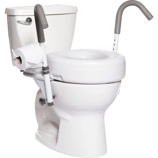 [811162] Accoudoirs de toilettes suspendus Malte