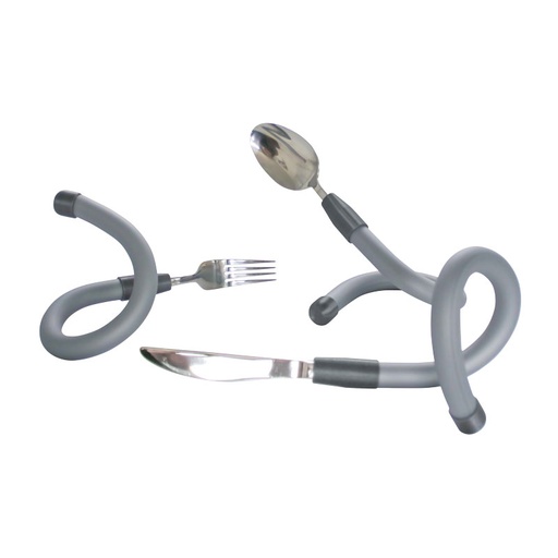 Couvert à manche flexible