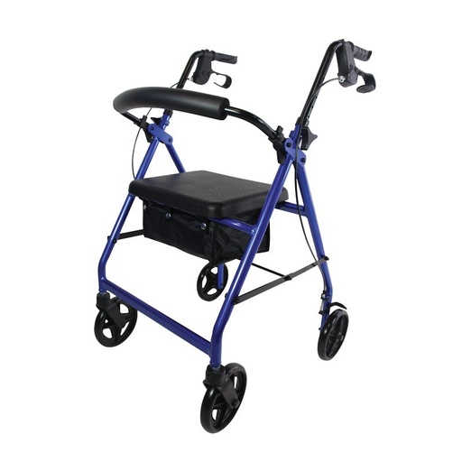 [826078] Rollator 4 roues aluminium