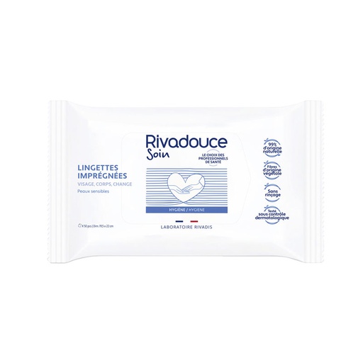 [428119] Lingettes imprégnées Rivadouce soin