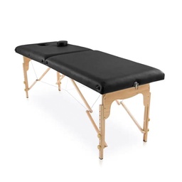 [LIVIA-BL] Table Pliante en Bois LIVIA - Noir