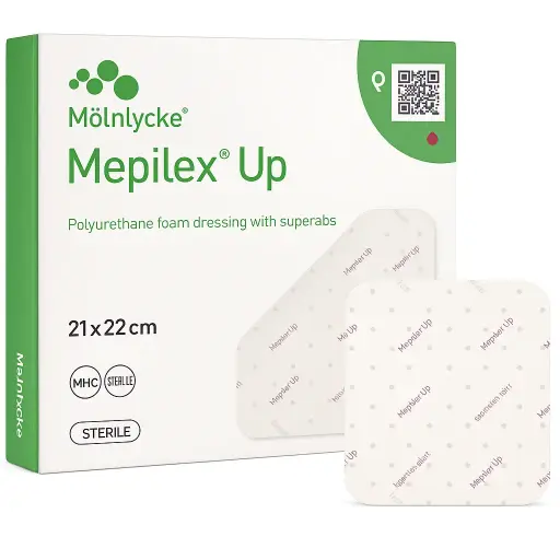 [212421] Mepilex Up 21 cm x 22 cm Bte de 10 pces
