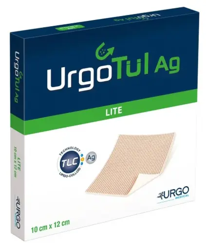 [1325329001] PANSEMENT URGOTUL AG LITE ARGENT LITE BORDER 10X 6.5 BTE DE 16