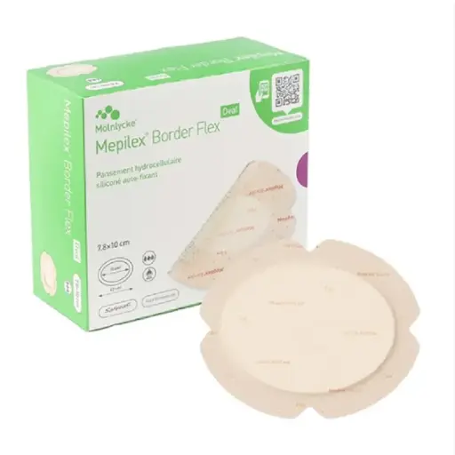 [583521] Mepilex Border Flex Oval 7,8 cm x10 cm XS 