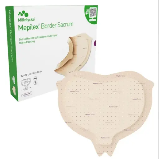 [382200] Mepilex Border Sacrum Ag 20x20 