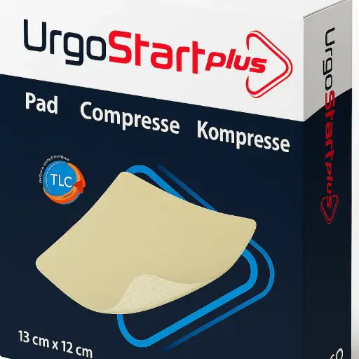 [754193] URGOSTART PLUS COMPRESSE DE 13 X 12 CM